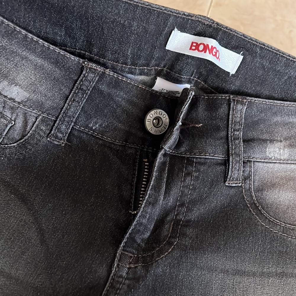 Bongo Skinny Jeans, Black, Size 3 - Picture 9 of 9